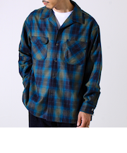 【PENDLETON】-Crafted in Japan- Open Collar Shirt
