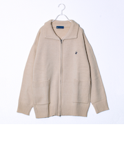 【BEVERLY HILLS POLO CLUB】UNISEX ライトカウチンカーデ