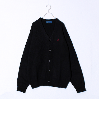 【実績品番/UNISEX/別注柄あり】【BHPC】モヘヤタッチニットカーディガン