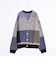 【実績品番/UNISEX/別注柄あり】【BHPC】モヘヤタッチニットカーディガン