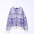 【実績品番/UNISEX/別注柄あり】【BHPC】モヘヤタッチニットカーディガン