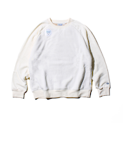 【カラバリ豊富/UNISEX/高コスパ】【DISCUS】身頃裏ボアクルートレーナー