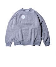 【カラバリ豊富/UNISEX/高コスパ】【DISCUS】身頃裏ボアクルートレーナー