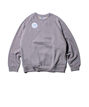 【カラバリ豊富/UNISEX/高コスパ】【DISCUS】身頃裏ボアクルートレーナー