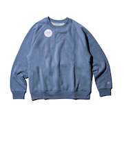 【カラバリ豊富/UNISEX/高コスパ】【DISCUS】身頃裏ボアクルートレーナー