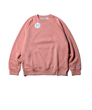【カラバリ豊富/UNISEX/高コスパ】【DISCUS】身頃裏ボアクルートレーナー