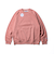 【カラバリ豊富/UNISEX/高コスパ】【DISCUS】身頃裏ボアクルートレーナー
