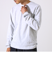 【6色展開/UNISEX/ベーシック】【DISCUS】USA綿ブレンド ヘビーウエイトロンT