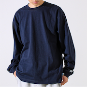 【6色展開/UNISEX/ベーシック】【DISCUS】USA綿ブレンド ヘビーウエイトロンT