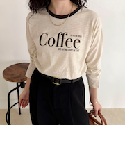 FLAVOR リンガーロンTシャツ