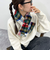 《別注》【TWEED MILL/ツイードミル】ウールチェック×フリースリバーマフラー