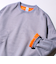 【DISCUS】UNISEX インレイ裏シャギーボンディング配色 クループルオーバー