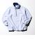 【DISCUS】UNISEX フリースパイピング配色 ハーフZIPプルオーバー