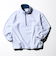 【DISCUS】UNISEX フリースパイピング配色 ハーフZIPプルオーバー