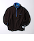 【DISCUS】UNISEX フリースパイピング配色 ハーフZIPプルオーバー