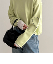 【新色追加!/主役級ニット】ハートステッチニットプルオーバー