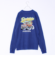 【Duckster/ダックスター】ヴィンテージ調ワッフルロンT
