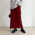 起毛ツイルＩラインスカート