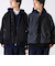 【ナイロン×フリース】2WAY リバーシブルボンバージャケット MA-1 UNISEX