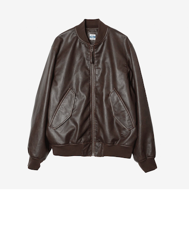 【ARMY TWILL/アーミーツイル】Vegan Leather Blouson
