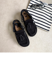 【SHAKA/シャカ】 MOC MULE TASSEL SUEDE