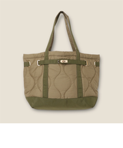 【TRIFFER/トリファー】バックベルトキルトトートバッグ