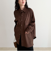 【LANCER CLOTHING CORPORATION】OVER SHIRTS SUEDE