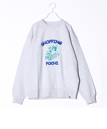 【FREDYMAC】SHOPPING POCHI 裏毛スウェット