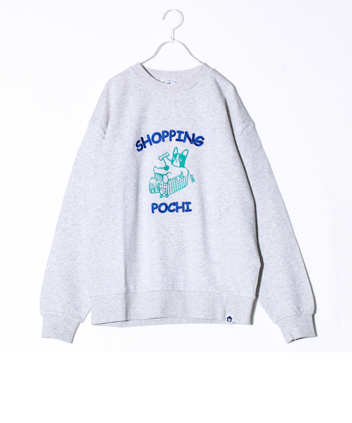 【FREDYMAC】SHOPPING POCHI 裏毛スウェット