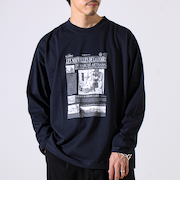 【MARUDE COTTON】フォトT ロングスリーブ