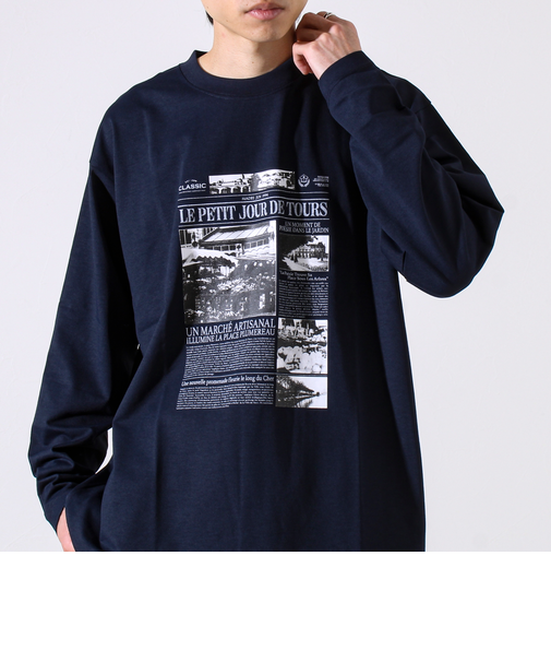 【MARUDE COTTON】フォトT ロングスリーブ