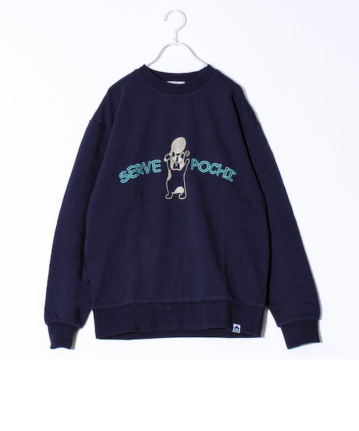 【FREDYMAC】SERVE POCHI 裏毛スウェット