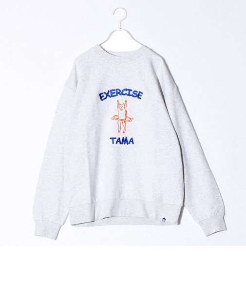【FREDYMAC】EXCERCISING TAMA 裏毛スウェット