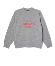 【PENDLETON/ペンドルトン】 ロゴプリントクルーネックニット(7GG)