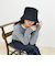 ステッチバスクハット