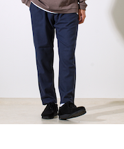 【セットアップ対応】両面起毛ストレッチイージーパンツ