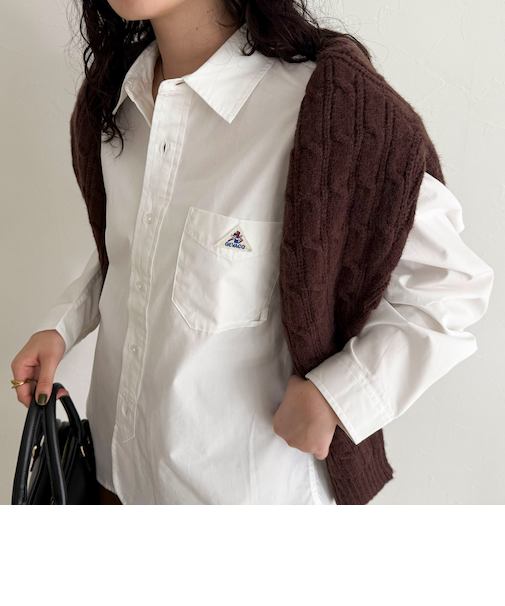 【GEVACO/ゲバコ】ベーシック起毛シャツ