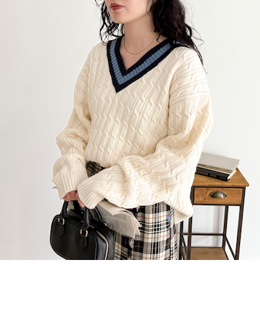 【GEVACO/ゲバコ】チルデンニット