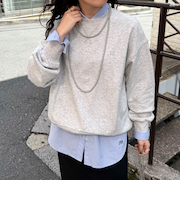 FR刺繍裏毛スウェット