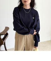 FR刺繍裏毛スウェット