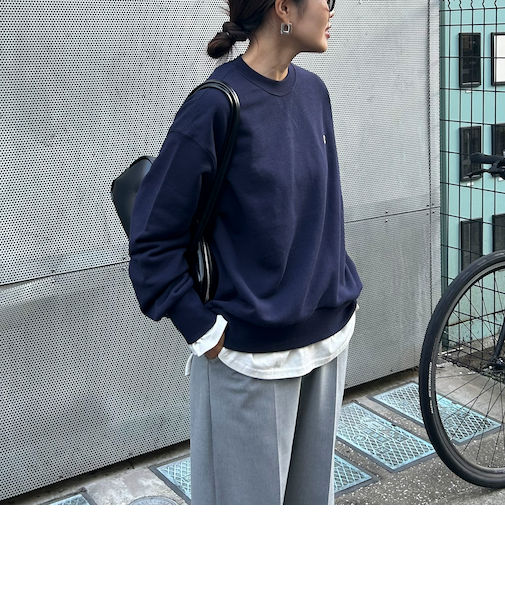 【WEB限定】FR刺繍裏毛スウェット