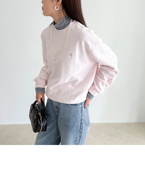 【WEB限定】FR刺繍裏毛スウェット