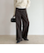 コットンツイルストレートパンツ
