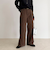 コットンツイルストレートパンツ
