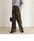 コットンツイルストレートパンツ