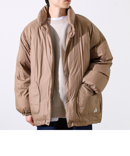 【別注カラーあり】【GEVACO/ゲバコ】ノンステッチミドルダウン