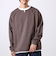 【全方向杢ダンボール】フェイクキーネックロングスリーブ