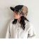 ファーツイードフライトキャップ