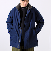 【首元まで暖かい大人のアウター】衿ボアN-1デッキジャケット