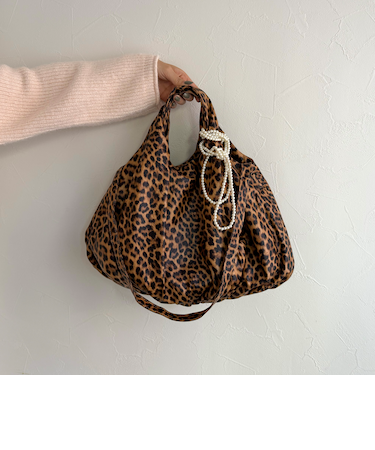 合皮バルーンバッグ